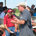 Alvin Iverson has been a familiar face for field day attendees at the Ian N. Morrison Research Farm, near Carman.