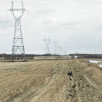 George Graham said he and other landowners asked Manitoba Hydro to build transmission towers along the property line where it would be less of a hazard to machinery.