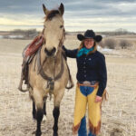 Thomasina Arthur and horse Drifter.