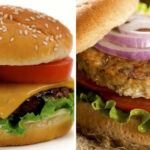 On the left, a traditional beef hamburger. On the right, its plant-based twin. What vegetable proteins and more plant-based products have brought is more protein plurality.