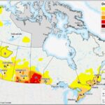 Map from the Canadian Drought Monitor as of May 31, 2021. (Agriculture and Agri-Food Canada)