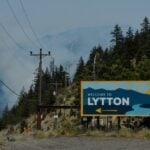 A sign for Lytton, B.C. on July 1, 2021. (Photo: Reuters/Jennifer Gauthier)