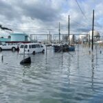 Floodwaters surround Shell’s Norco fuel refinery site after Hurricane Ida pummeled Norco, La., west of New Orleans, on Aug. 30, 2021. (File photo: Reuters/Devika Krishna Kumar)