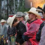 Participants are introduced to the crowd prior to the competition.