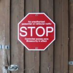The Manitoba Pork Council is urging its members to make sure farm entry points have warning signage.