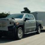 Technology updates on the 2022 GMC Sierra 1500 pickup, due to be released this fall, are expected to include a new version of Super Cruise, a hands-free driving feature for use on “divided and compatible” highways. (Media.gm.ca)
