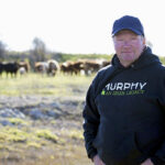 Sean Murphy raises cattle on about 2,500 acres near Souris.