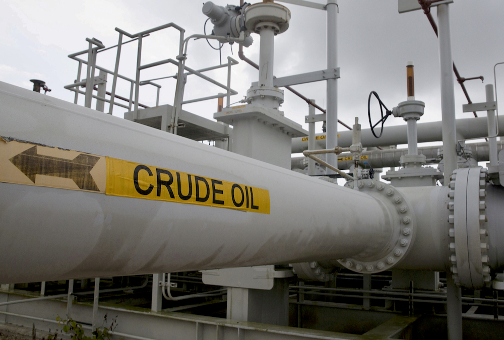 A view of the Strategic Petroleum Reserve at Freeport, Texas on June 9, 2016. Canola futures fell, and rose, over the past week partly on the shifting fortunes of crude oil, with WTI recovering off lows below that US$70 a barrel.