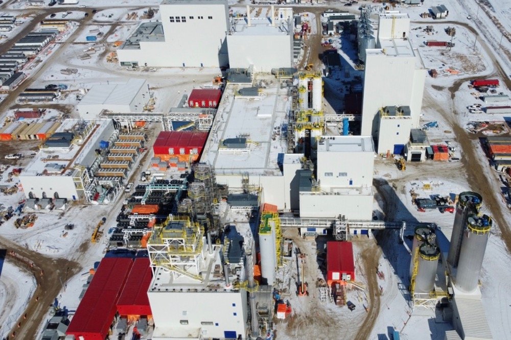 Roquette’s pea processing plant near Portage la Prairie. (Photo courtesy Roquette Canada)
