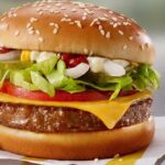 The McDonald’s “P.L.T.” sandwich in 2019. (CNW Group/McDonald’s Canada)
