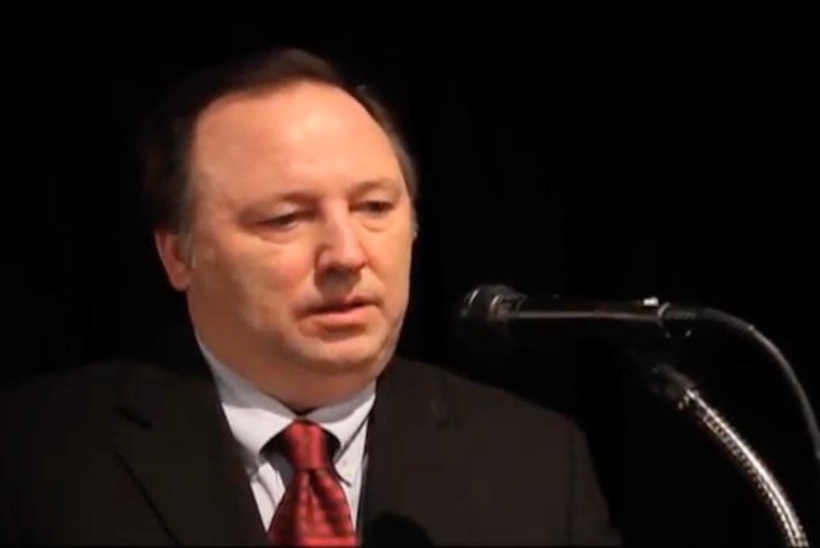 Bob Speller, shown here in a 2011 campaign video, died Dec. 16, 2021. (Video screengrab via YouTube)
