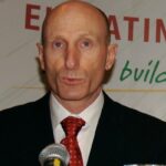 Mayo Schmidt, shown here speaking in Winnipeg in 2007, has “left his position” as Nutrien’s CEO and resigned from its board, the company said Jan. 4. (Dave Bedard file photo) 
