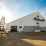 FCL’s Co-op Fertilizer Terminal at Brandon. (Photo courtesy Federated Co-operatives Ltd.)
