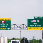 File photo of the Canada-U.S. border crossing connecting Sarnia, Ont. and Port Huron, Michigan. (Eyfoto/iStock/Getty Images)
