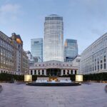 One Canada Square (tower at centre) houses the London head office of the International Grains Council. (Iliffd/iStock/Getty Images)
