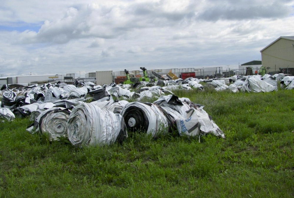 Agriculture plastics are an area Cleanfarms hopes to expand its recycling rate in the coming years.