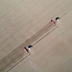 Soybeans are being planted near Husachivka, about 50 km south of Kyiv, in this file photo from April 17, 2020.