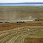 Should farmers be pleased that land prices appear to have room to rise or should they be pleased that today’s rocketing land prices might be running out of fuel?