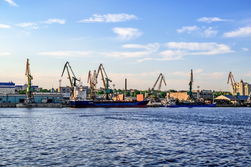 The Port of Kherson in the city of Kherson, Ukraine. Is it realistic to think Russia’s invasion of Ukraine can be resolved with a truce or will the fighting continue?