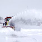Farmers start the process of digging themselves out following the late blizzard in mid-April.