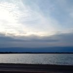 A flooded field in St. Andrews, Manitoba, north of Winnipeg.