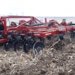File photo of a Salford 5200 Enforcer tillage unit operating in corn stubble. (Salford.com)
