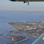 VIDEO: High waters from high above