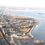 floodwaters in Manitoba