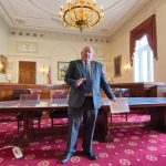 Rep. Glenn 'GT' Thompson speaks to reporters in Washington, D.C. in late April 2022.