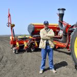 Maksymenko uses Canadian-made zero-till equipment to sow his fields.