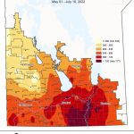 Crop conditions swiftly advance, heavy rains damage crops