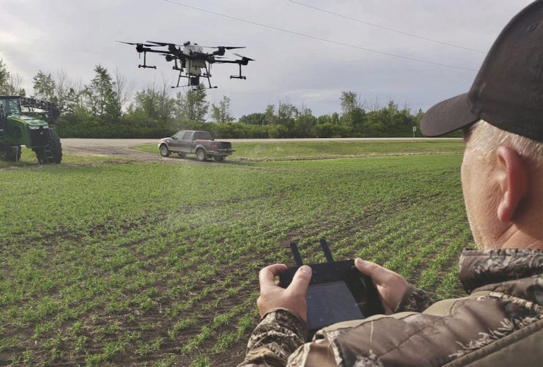 FROM TOY TO TOOL The sky’s the limit for farming drones Manitoba Co