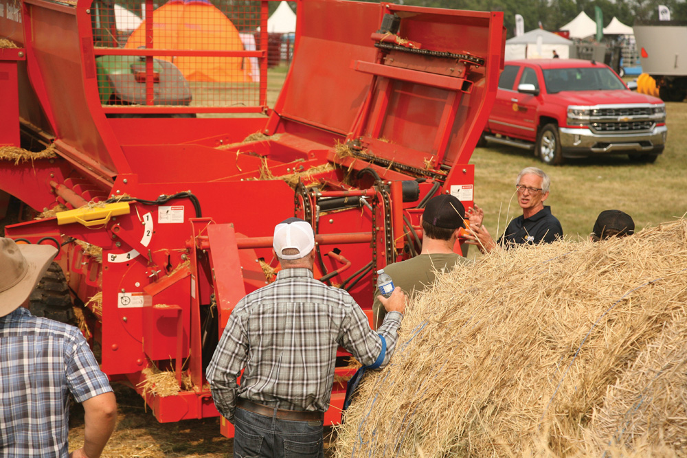 Live product demonstrations abound during Ag in Motion