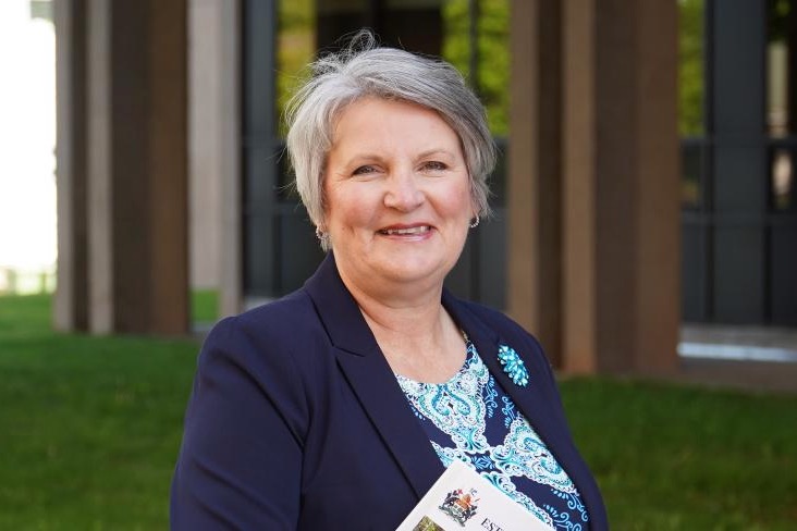 Darlene Compton, shown here on provincial budget day in 2020, is Prince Edward Island’s new ag minister. (PrinceEdwardIsland.ca)
