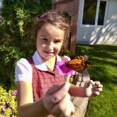 These beautiful butterflies were the inspiration for one macrame project for students.
