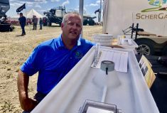 “I’ve had people come to our booth and tell us we bought them new half tons. If you’re losing three bushel(s) and you can get that down to one, that’s a considerable amount of money.” – Trevor Scherman.