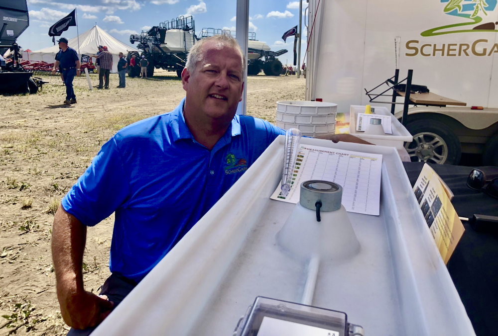 “I’ve had people come to our booth and tell us we bought them new half tons. If you’re losing three bushel(s) and you can get that down to one, that’s a considerable amount of money.” – Trevor Scherman.