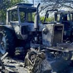 Destroyed areas after the attacks of Russian Armed Forces in the port of Odesa, July 25, 2022. The Kremlin assured that the attacks against the port of the Ukrainian city of Odessa should not affect the export of grain, after an agreement was reached between Moscow and Kyiv on July 22, 2022.