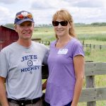 Jeff and Sheila Elder on their farm near Wawanesa, Man.