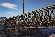 File photo of the bridge to Apex, an outlying area of Iqaluit. (Henry Baillie-Brown/iStock/Getty Images)
