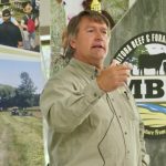 Kevin Sedivec from NDSU speaks about integrating livestock into cropping systems at a recent event at the MBFI Learning Centre.