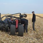 Farmers in Ukraine have worked together to keep equipment operating during the harvest, despite lack of parts and technicians.