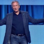 Quebec’s Agriculture Minister Andre Lamontagne speaks to the CAQ’s annual meeting in Drummondville in late May 2022. (Andre Lamontagne video screengrab via Facebook)
