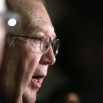 Then Agriculture Minister Ralph Eichler at an announcement in 2017.