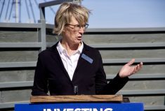 Dr. Gillian Muir, dean of the Western College of Veterinary Medicine, welcomes new funding announced by Manitoba’s provincial government.