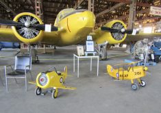 Pedal planes will occupy the youngest visitors to the museum.