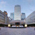 One Canada Square (tower at centre) houses the London head office of the International Grains Council. (Iliffd/iStock/Getty Images)
