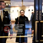 Huawei chief financial officer Meng Wanzhou leaves B.C. Supreme Court on a lunch break during her extradition hearing in Vancouver on Jan. 22, 2020. (Photo: Reuters/Jennifer Gauthier)
