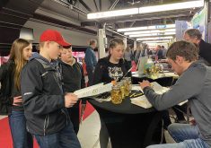 Young Manitobans, including this group from Ag Days 2020, have benefitted from Agriculture in the Classroom-Manitoba and Canadian Agriculture Literacy Month.