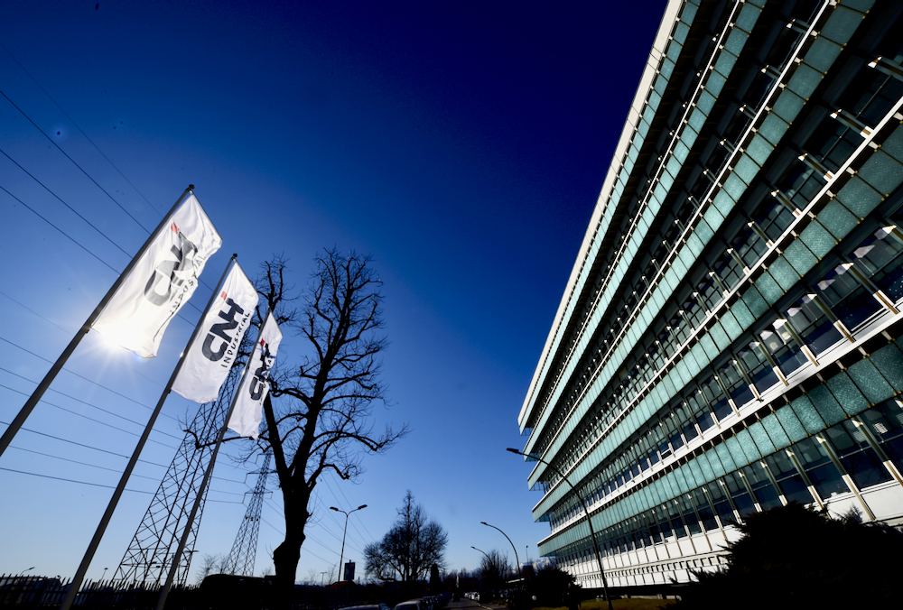 The CNH Industrial building in Turin, Italy in 2020.